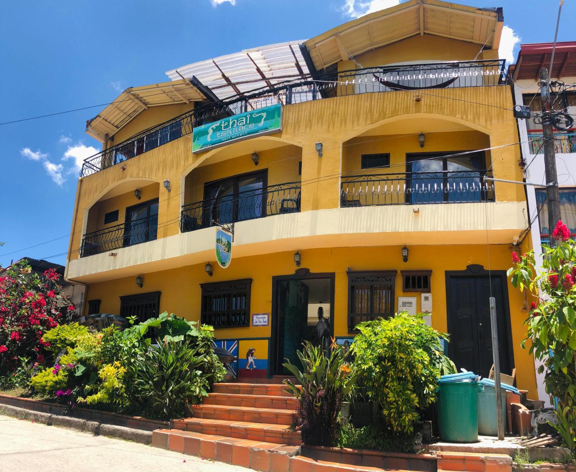 Lake View Hostel Guatapé Esterno foto